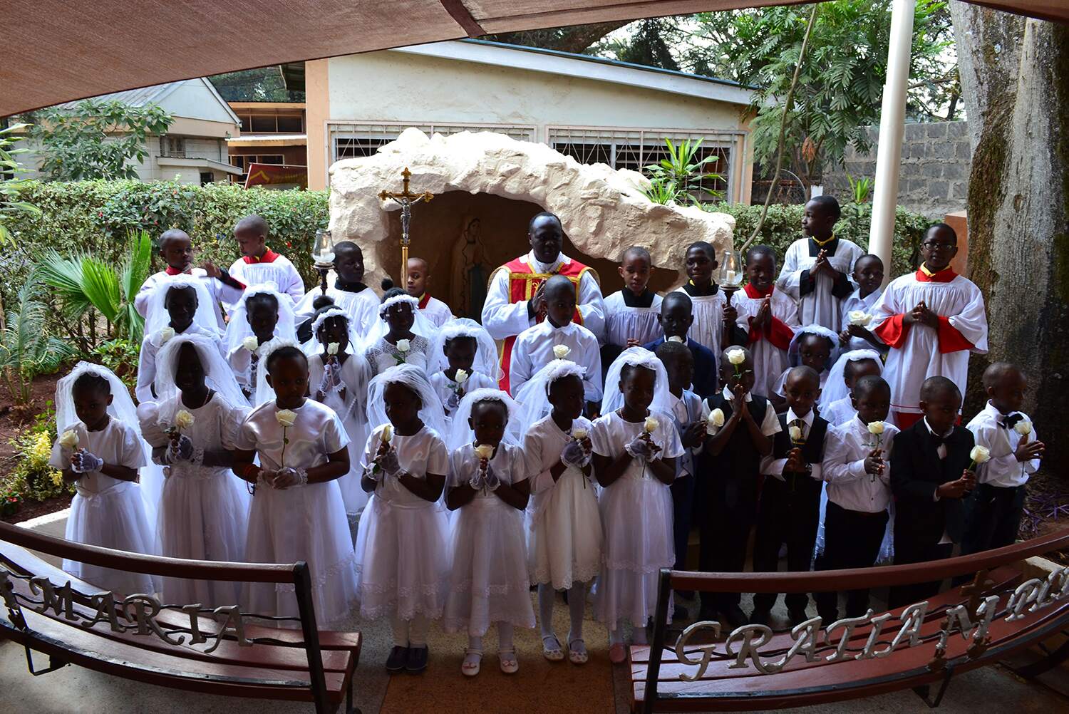 First Holy Communion Group at Holy Cross Catholic Church in Lavington, Nairobi