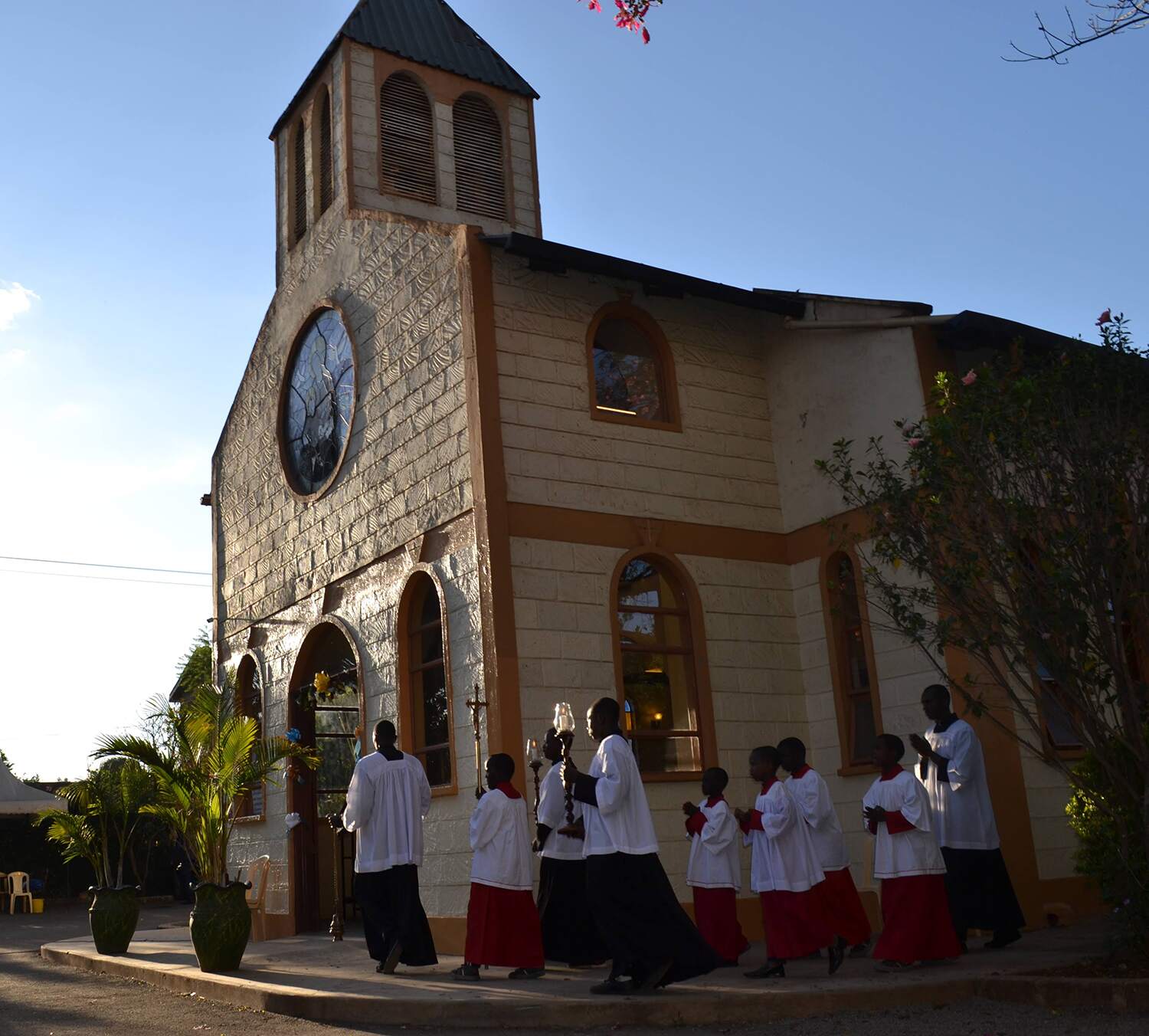 Mass Entrance Procession at Holy Cross Catholic Church in Lavington, Nairobi